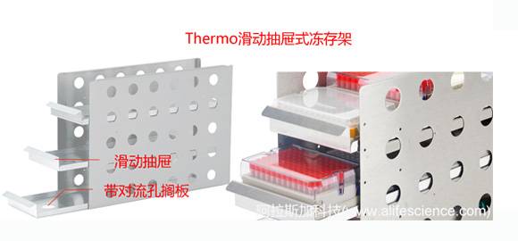 -80℃立式超低溫冰箱凍存架